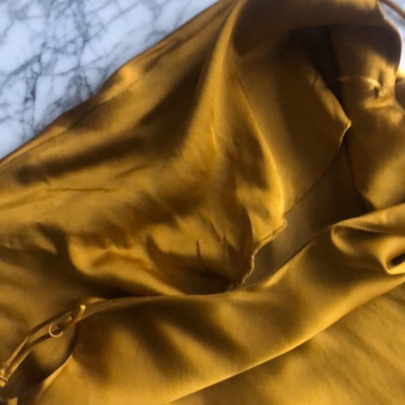 🌟HOST PICK🌟Zara Mustard Yellow Slip Dress - Picture 8 of 10